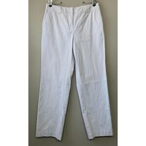 Talbots Blue/White Striped Trousers